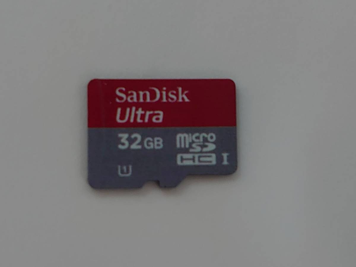 ヤフオク! - 値下げ SanDisk microSD 32GB マイクロSDカード 