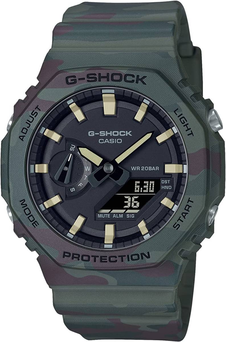 送料無料★国内正規品★新品・未使用★CASIO G-SHOCK 交換パーツ付BOXセット GAE-2100WE-3AJR★専用化粧★定価￥27,500の画像1