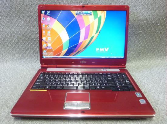 Windows XP・Vistaリカバリ・7・10 選択可 ノートPC 富士通 FMV-BIBLO NF/C50 ★ Core2 Duo P8400/4GB/320GB/DVDRW/無線/便利なソフト/1848