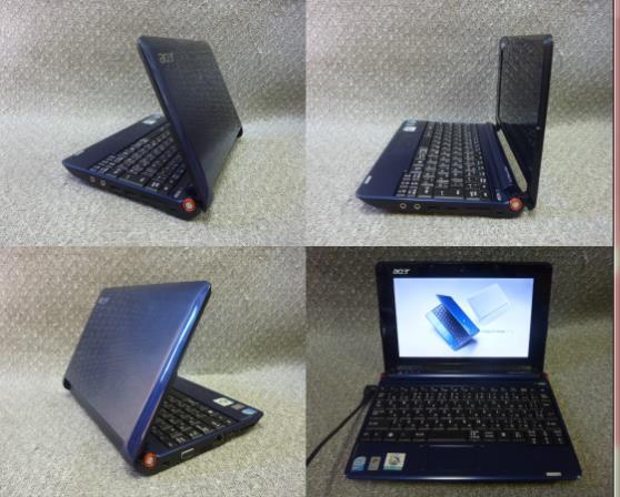 Windows XP リカバリ・7 Starter 選択可 8.9型 ミニノート Acer Aspire One ZG5 ★ Atom N270/1GB/120GB/無線/カメラ/便利なソフト/1865
