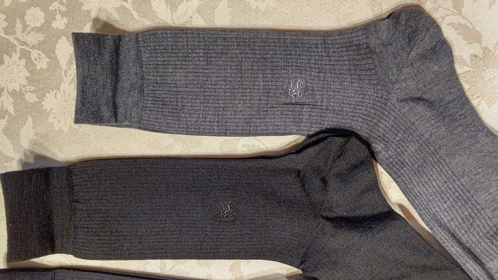  Burberry джентльмен для носки 25~26. шерсть * нейлон * полиэстер 3 пар комплект каждый в коробке 