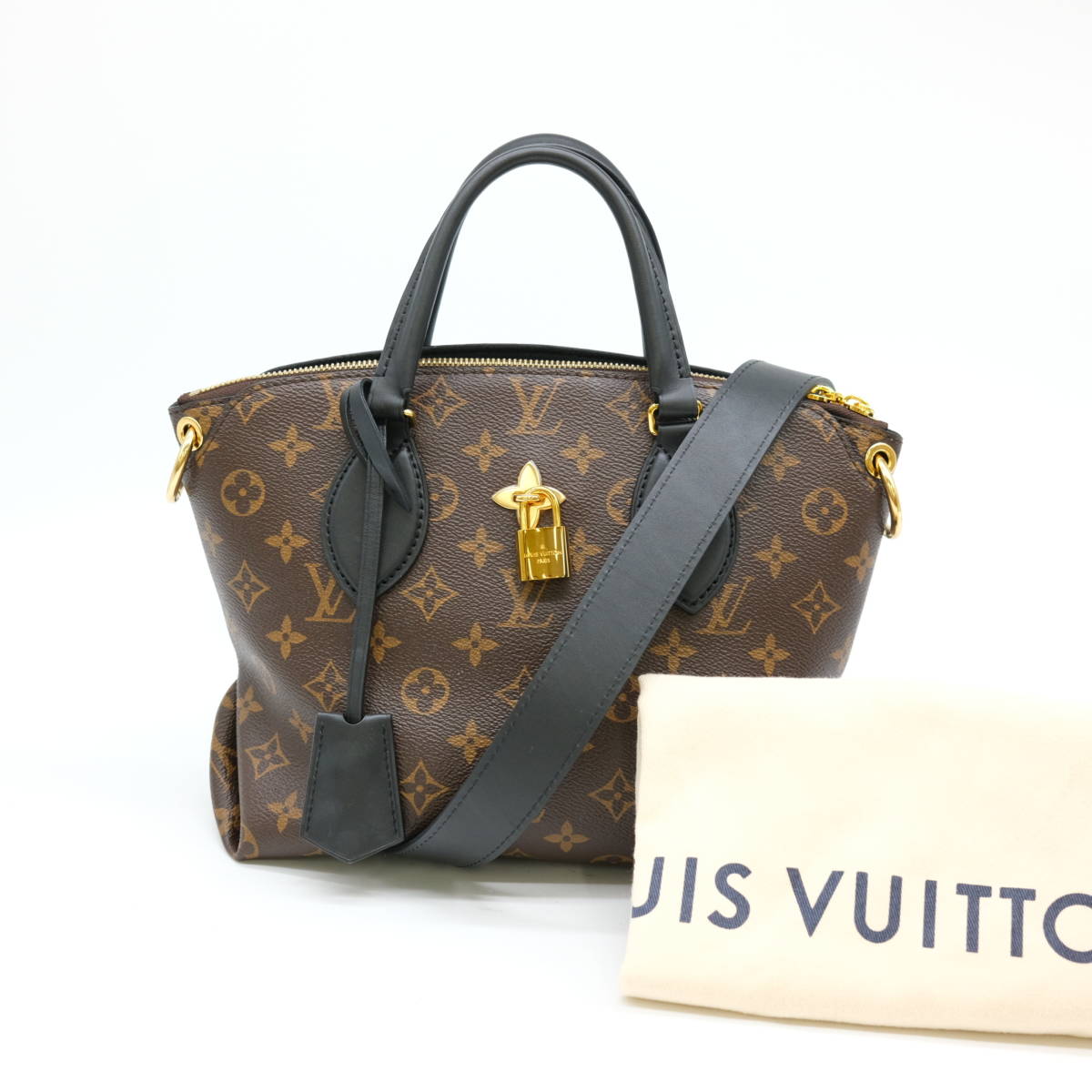 美品】LOUIS VUITTON ルイヴィトン モノグラム フラワー ジップド