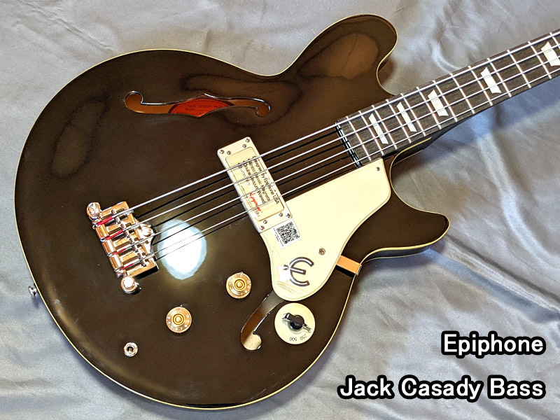 ● Epiphone Jack Casady Bass 2017 ローズ指板期 未使用新品 送料無料 ●_画像1