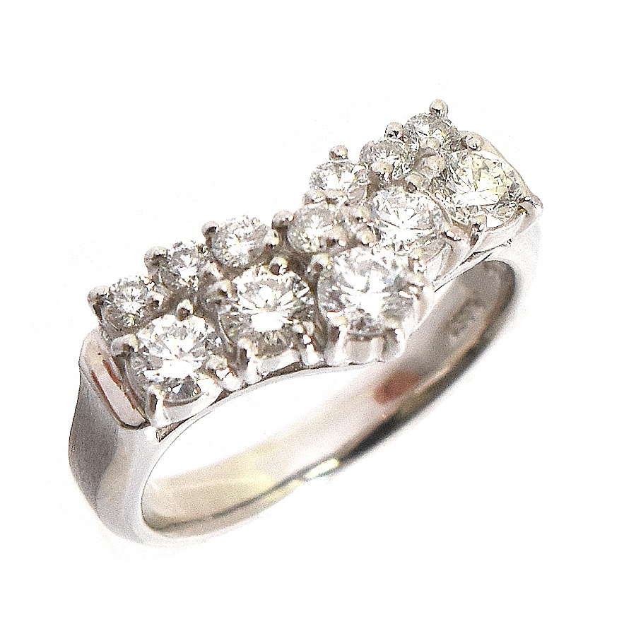 ジュエリーマキ リング プラチナ850 Pt850 ダイヤモンド ダイヤ0.99ct