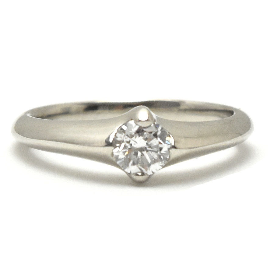 リング プラチナ850 Pt850 ダイヤモンド ダイヤ0.398ct 指輪サイズ