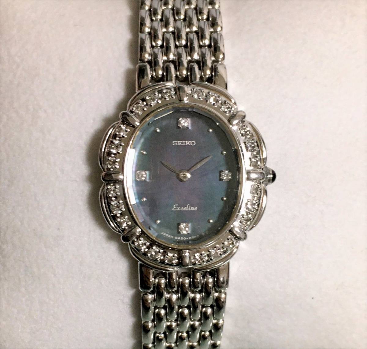 ☆SEIKO EXCELINE セイコー エクセリーヌ☆クォーツ☆5A50-5190