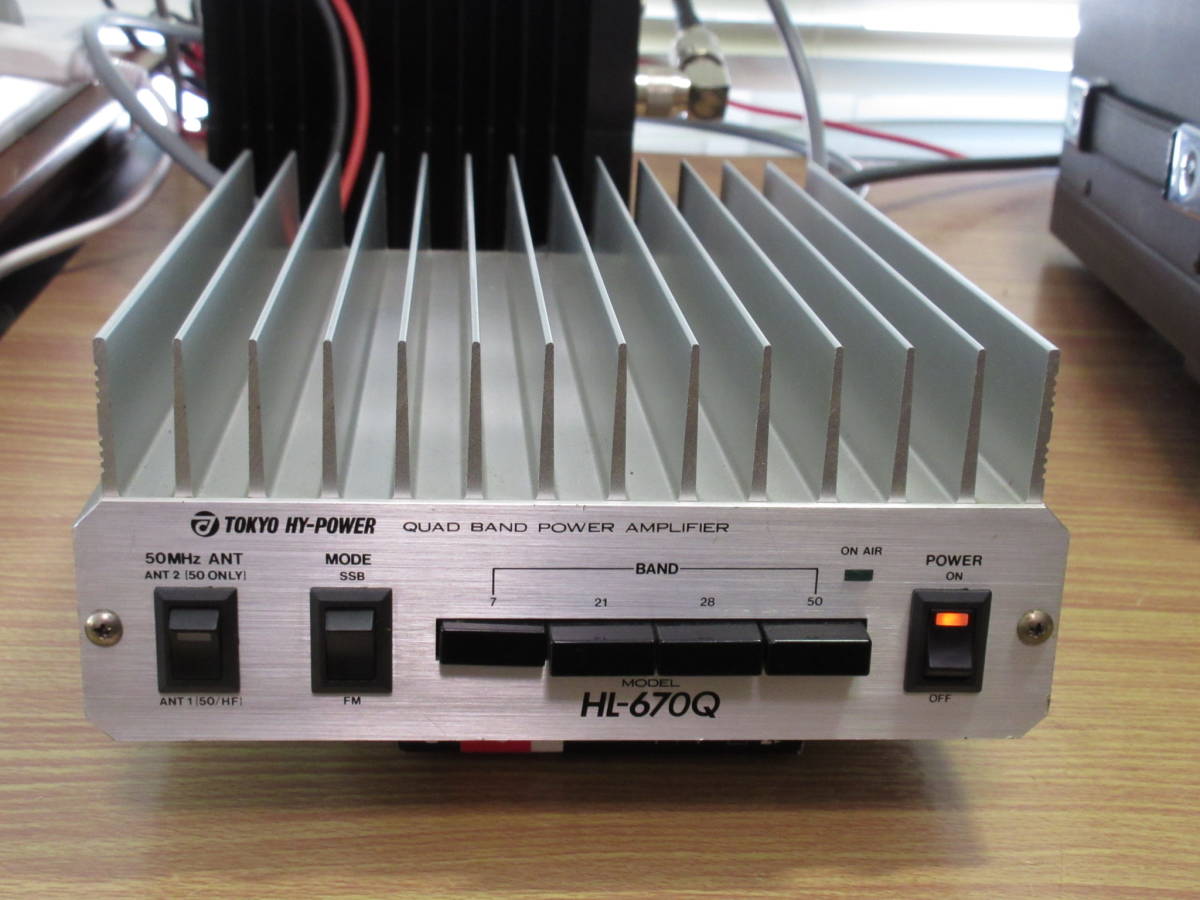 Yahoo!オークション - 東京ハイパワーリニアアンプ HL-670Q 中古 Yahoo!オークション - 東京ハイパワーリニアアンプ HL-670Q 中古