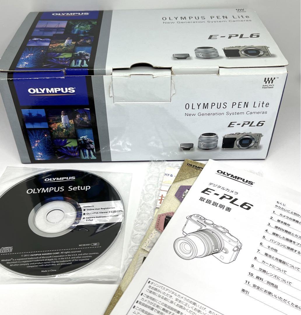 ヤフオク! - OLYMPUS オリンパス デジタルカメラ E-PL6 おま...