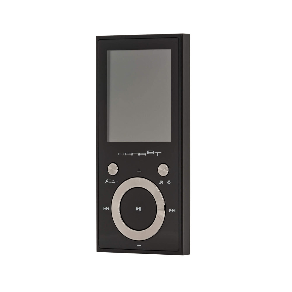 MP3プレーヤー Bluetooth4.1 16GB内蔵 ブラック グリーンハウス GH-KANABTS16-BK/2049/送料無料メール便 箱を畳んで発送_画像1
