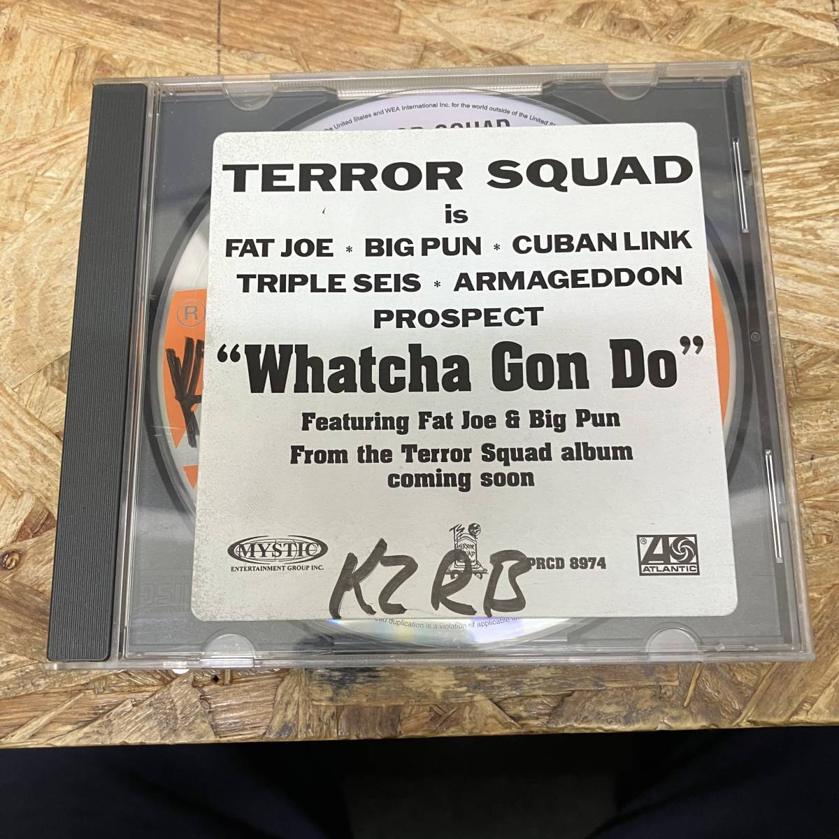 シ● HIPHOP,R&B TERROR SQUAD - WHATCHA GON DO INST,シングル!,PROMO盤! CD 中古品_画像1