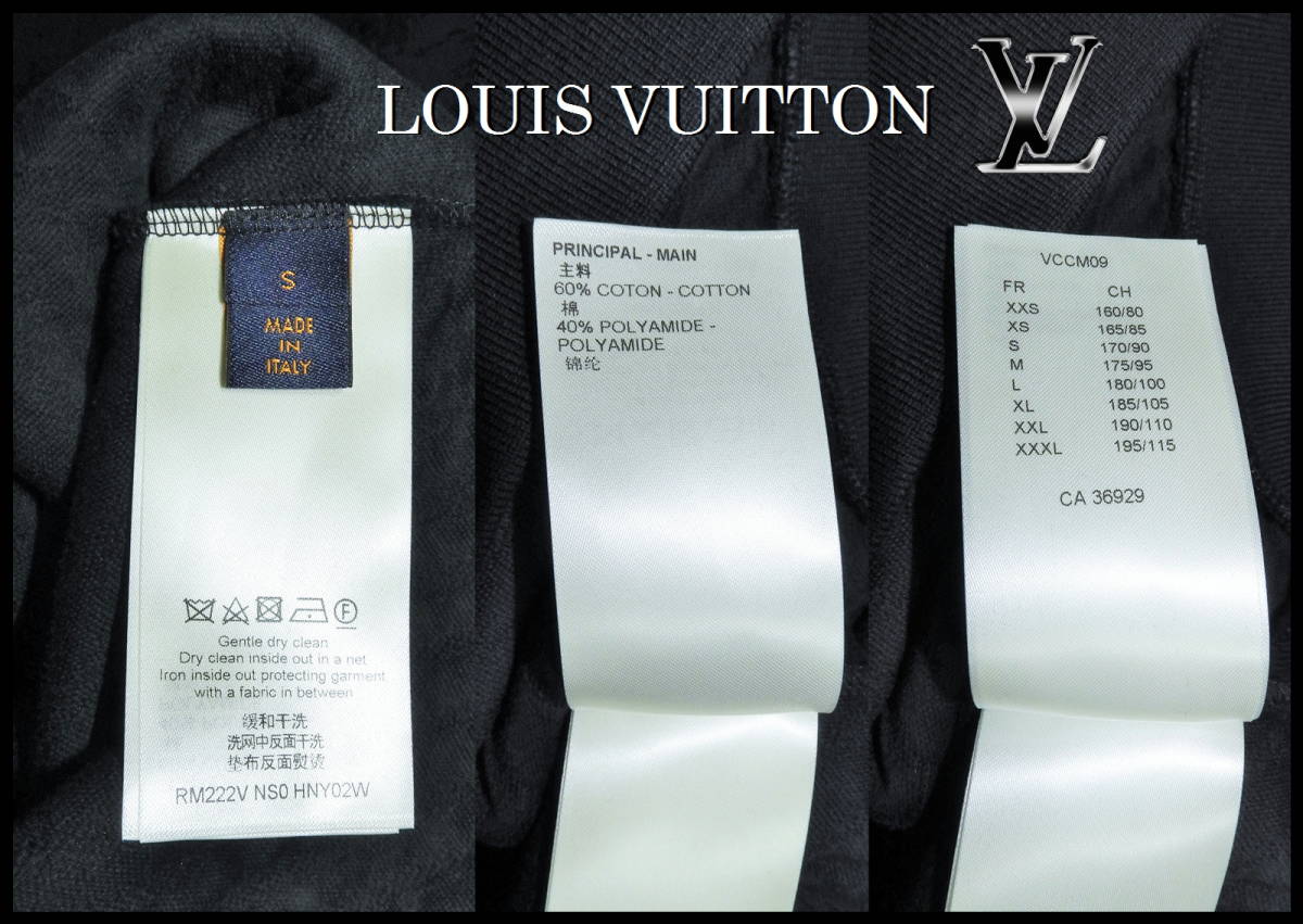LOUIS VUITTON マルチシグネチャークルーネック ルイヴィトン 黒