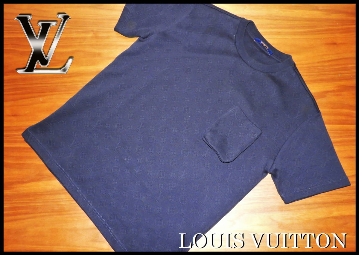 Louis Vuitton MONOGRAM 2019-20FW Signature 3D Pocket Monogram T-Shirt  (1A5VIE / 1A5VI6 / 1A8H8P, 1A5VID / 1A5VI5 / 1A8H8O, 1A5VIC / 1A5VI4 /  1A8H8N