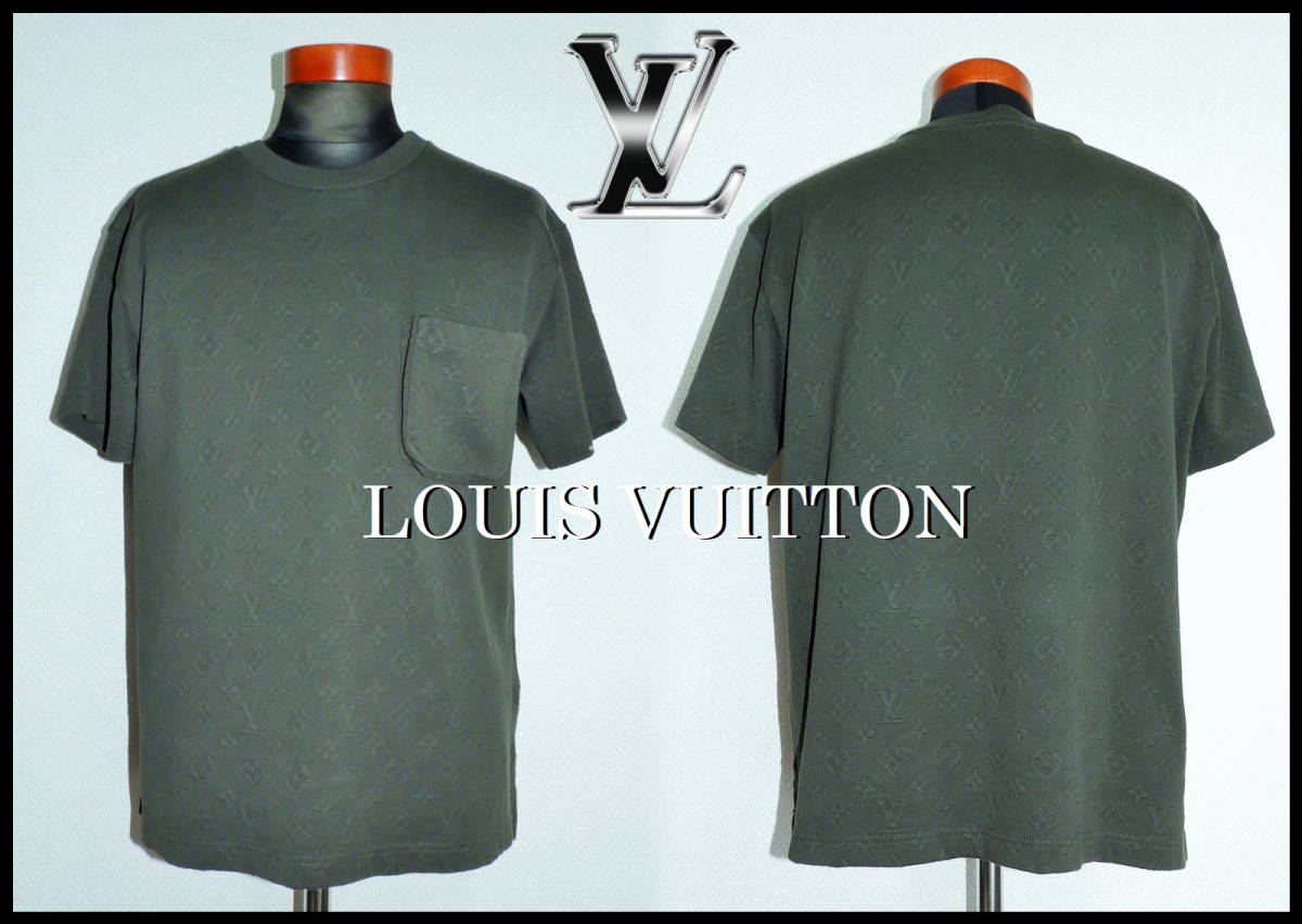 国内正規品 LOUIS VUITTON モノグラム 3Dポケット Tシャツ ルイ
