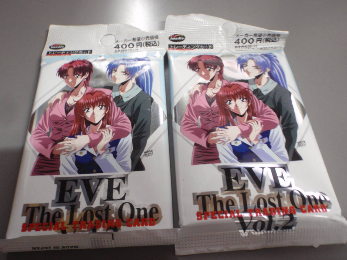 イヴ・ザ・ロスト・ワン Vol.2 トレーディングカード（2パック）★EVE The Lost One Vol.2/_画像1