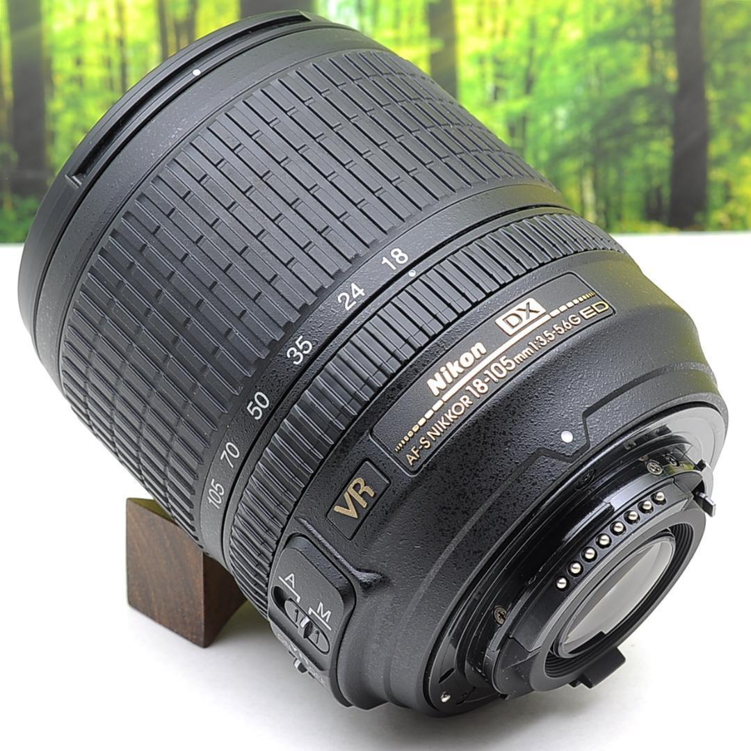 平和維持】Nikon - ニコン Nikon AF-S 18-105mm 1:3.5-5.6G ED VRの
