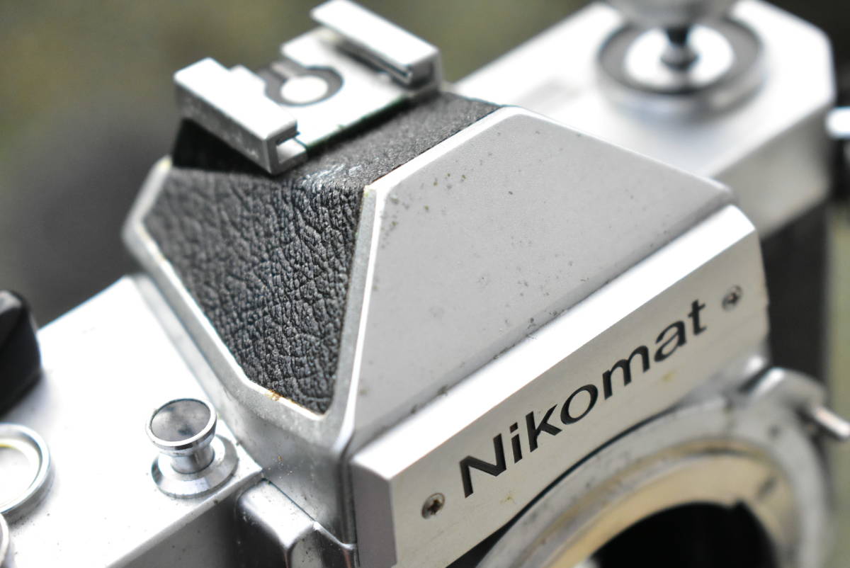 ニコン Nikon Nikomat ニコマート シルバー 本体 現状品 動作品 ヴィンテージ 画像10枚掲載中_画像8