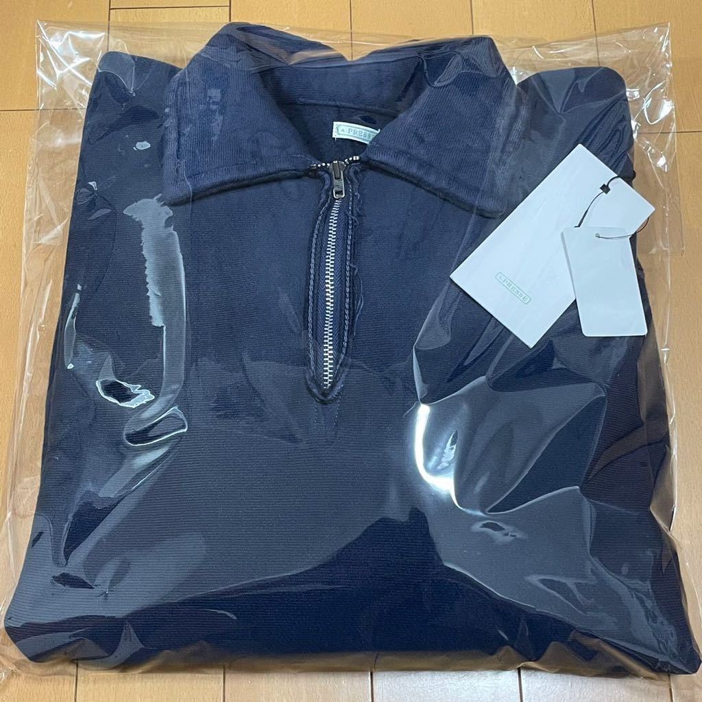 受注生産品 アプレッセ A.PRESSE Vintage Half Zip スウェット3