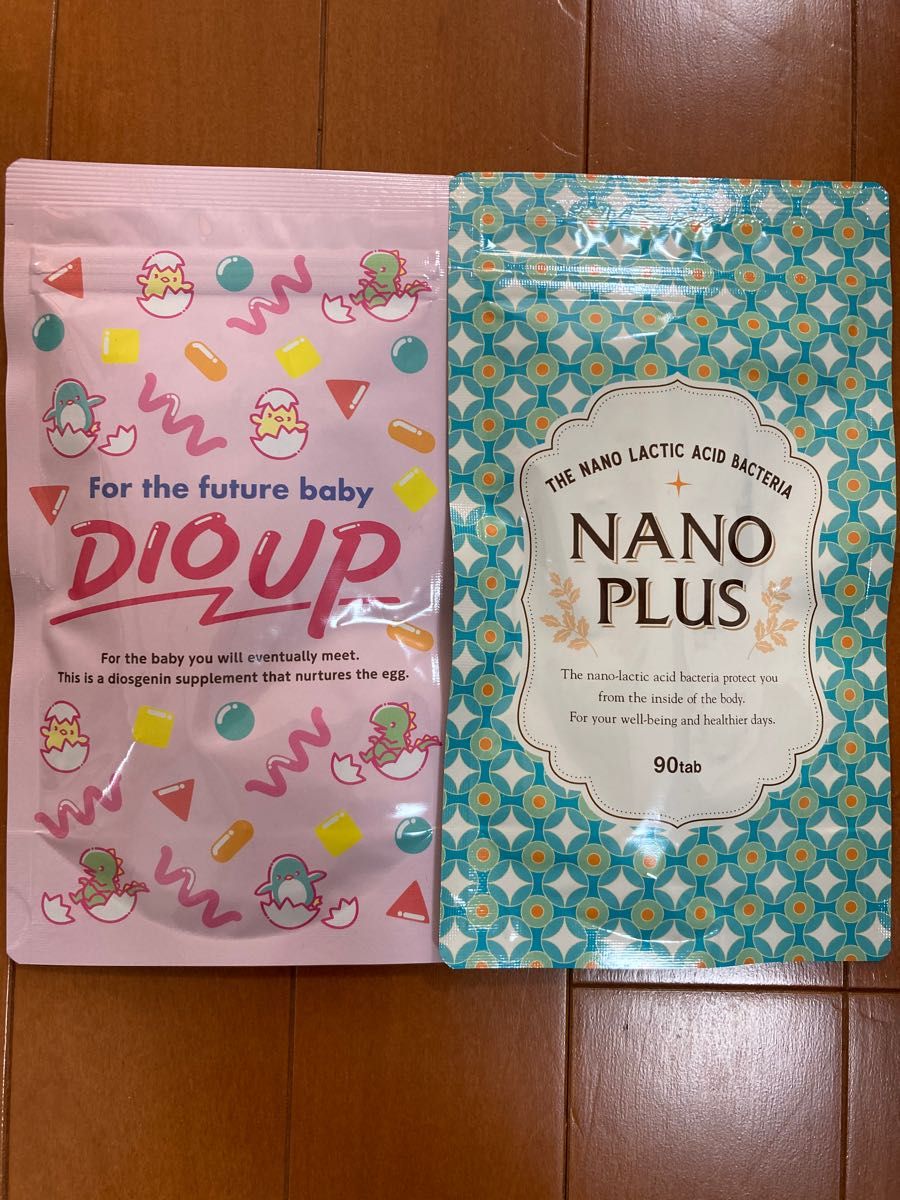 ナノプラス ジオアップ 妊活サプリ各×1袋 マタニティ、産後用品