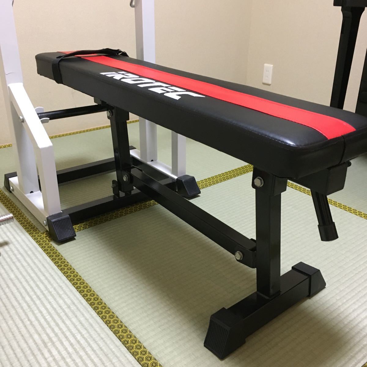 問屋直販 大阪引き取り限定/ベンチプレスセット!重り100キロです一年