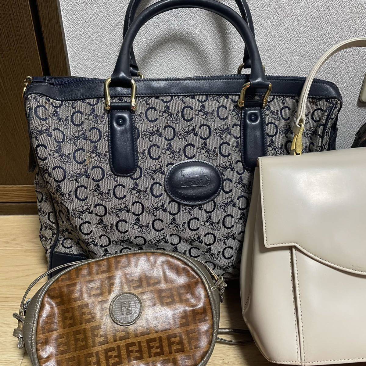 美品含む 1円 ブランドバッグ 財布 まとめ セット セリーヌ プラダ フェンディ グッチ ジバンシー CELINE PRADA GUCCI ノーブランド