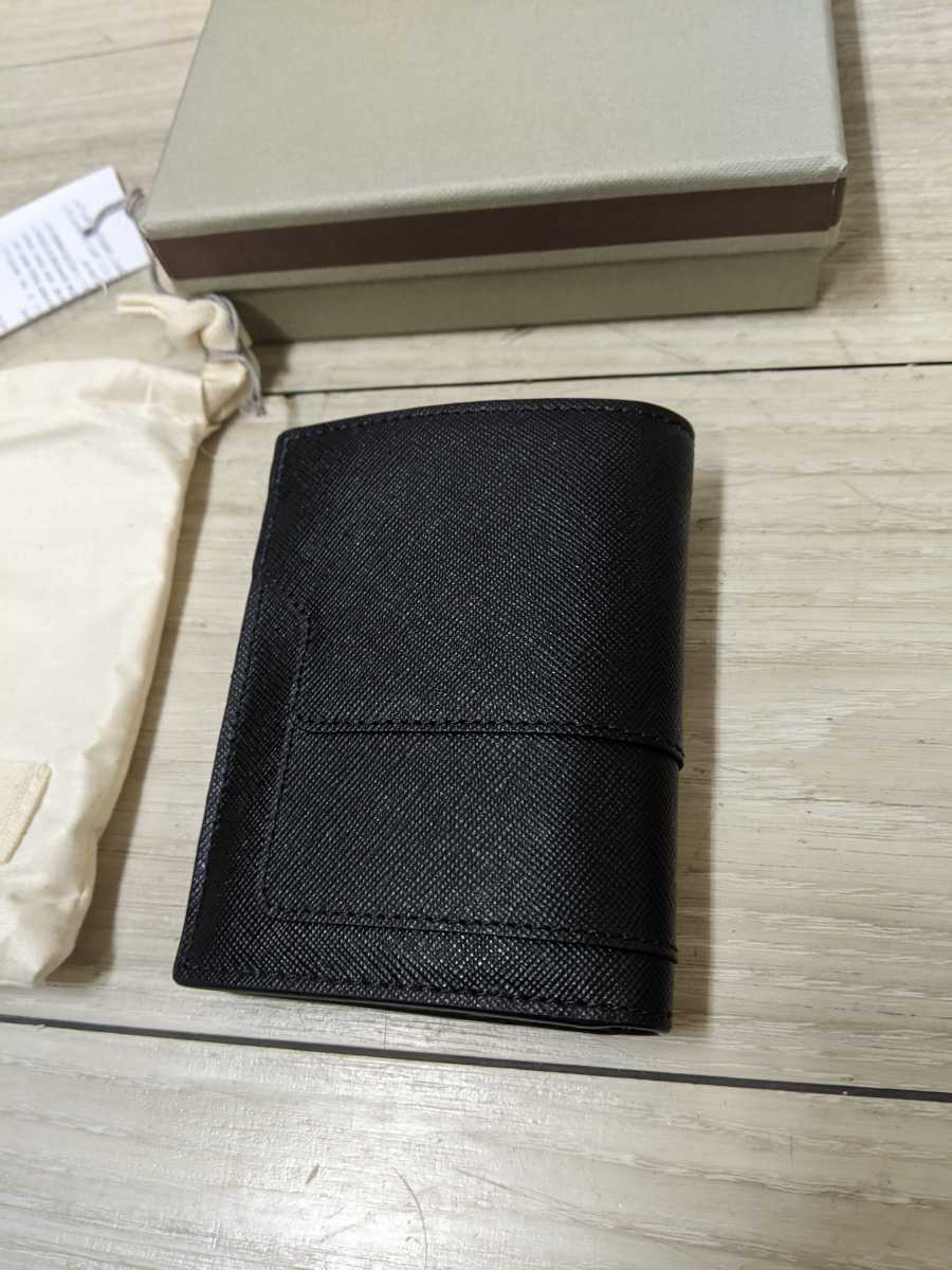 マルニ 財布 レディース MARNI 二つ折りウォレット ブラック　新品未使用品_画像6