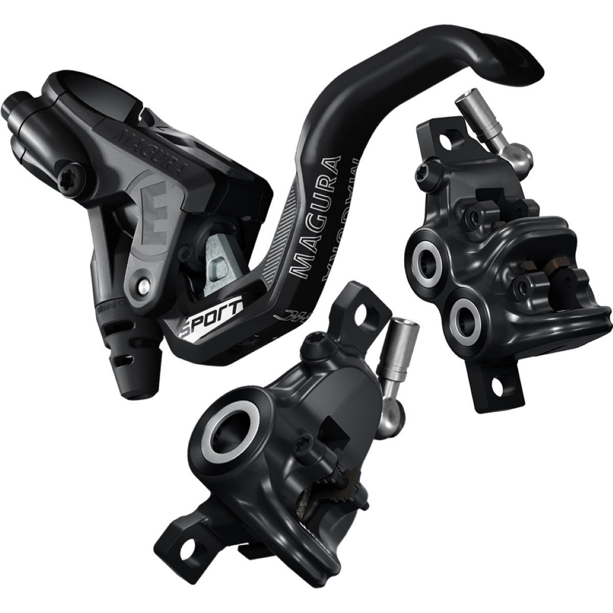 海外輸入】 MAGURA MTB ディスクブレーキセット 前後ブレーキセット