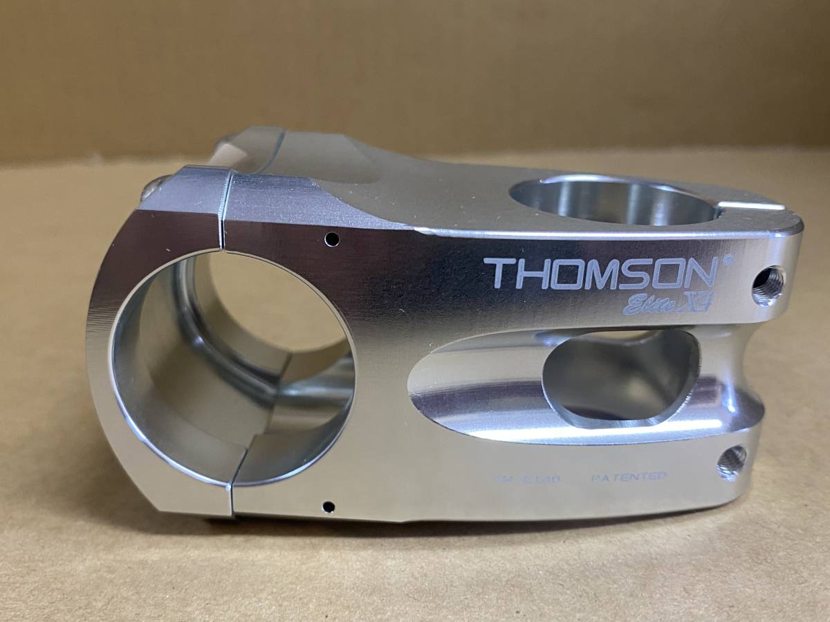 THOMSON トムソン　Elite X４ MTBステム 50mm シルバー　新品未使用　31.8mmクランプ_画像2