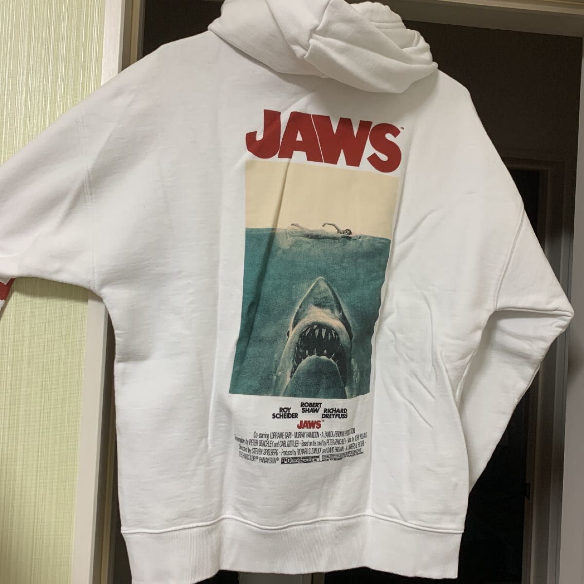 ジョーズ　JAWS パーカー　フーディー USJ H&M ユニバ　コスプレ　ハロウィン