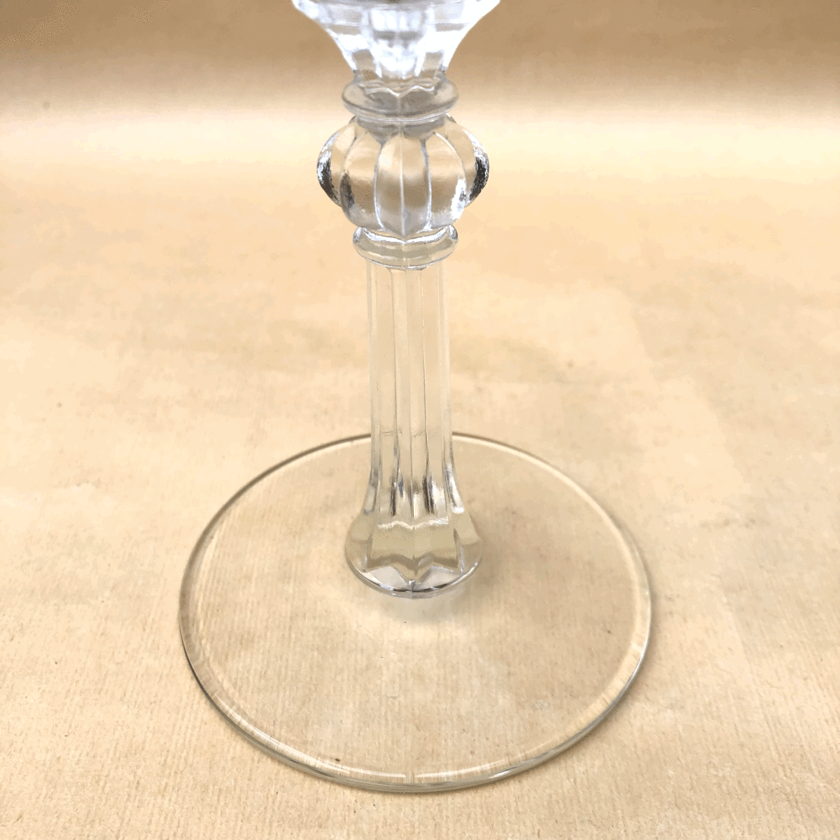 vintage cocktail glass [KG-53] ビンテージ カクテルグラス インテリア 酒 ヴィンテージ バー bar 透明 クリア スケルトン 古い 雑貨 の画像6