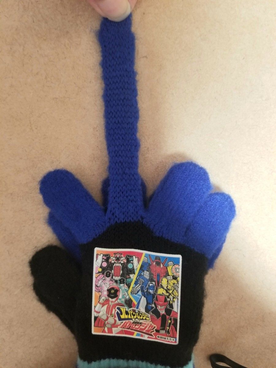 ◎日本製◎　ルパンレンジャーｖｓパトレンジャー　手袋