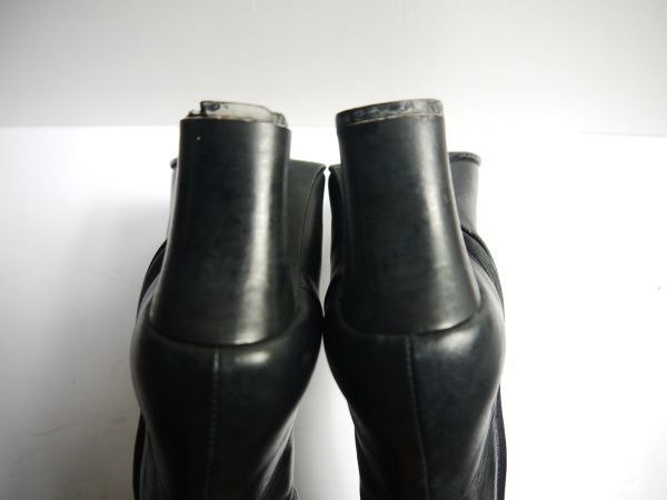  natural view ti long boots black 2.5 22.5cm made in Japan T572-50