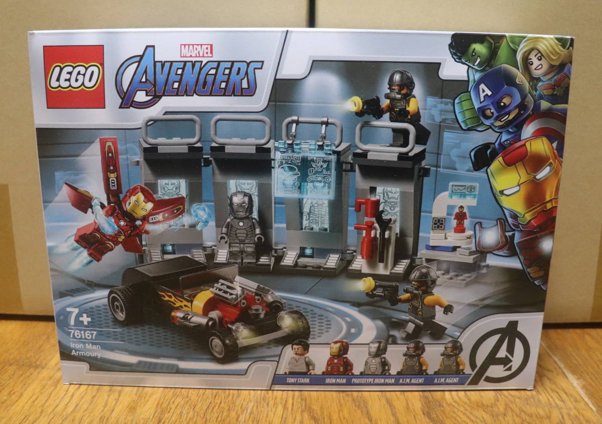 未開封 LEGO 76167 アイアンマンの武器庫　Iron Man Armory レゴスーパーヒーローズ　Marvel Avengers ブロック_画像1