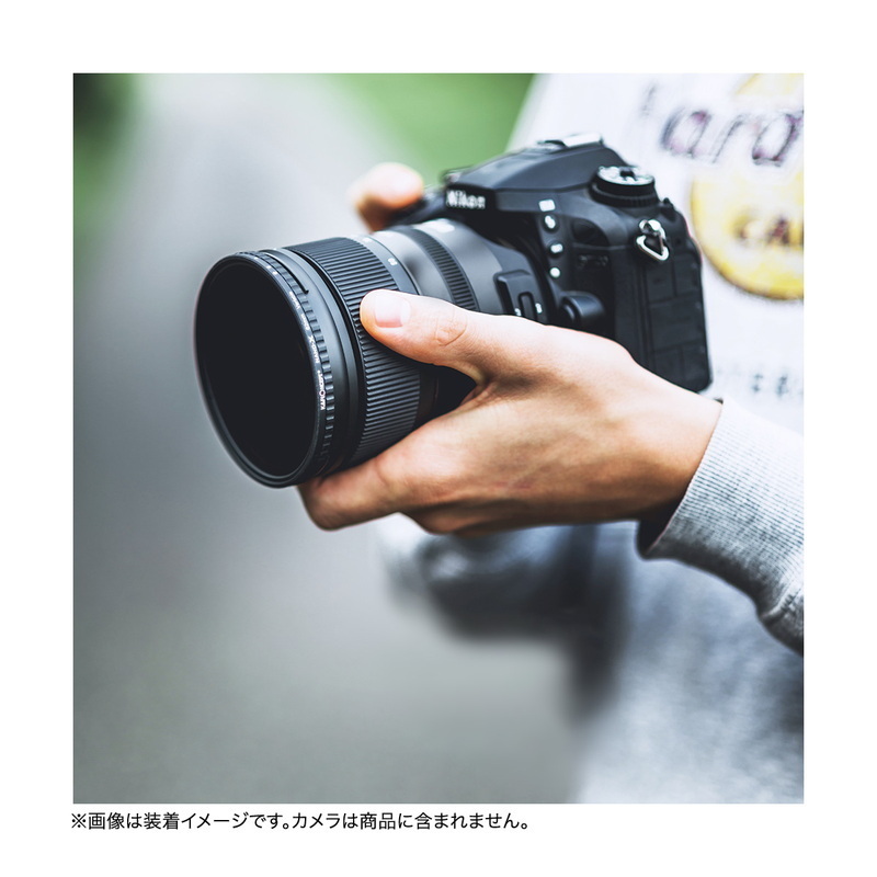 K&F Concept NANO-X 可変NDフィルター 55mm ND32~ND512 KF-55NDX32-512 | 可変式NDフィルター バリアブルNDX 減光フィルター 動画_画像3