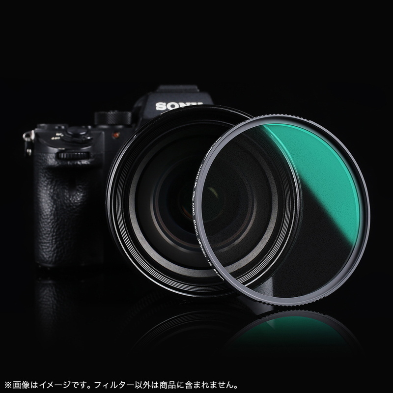 K&F Concept NANO-X ブラックディフュージョン 1/2 フィルター 72mm KF-72BD1/2 (ブラックミスト)_画像6