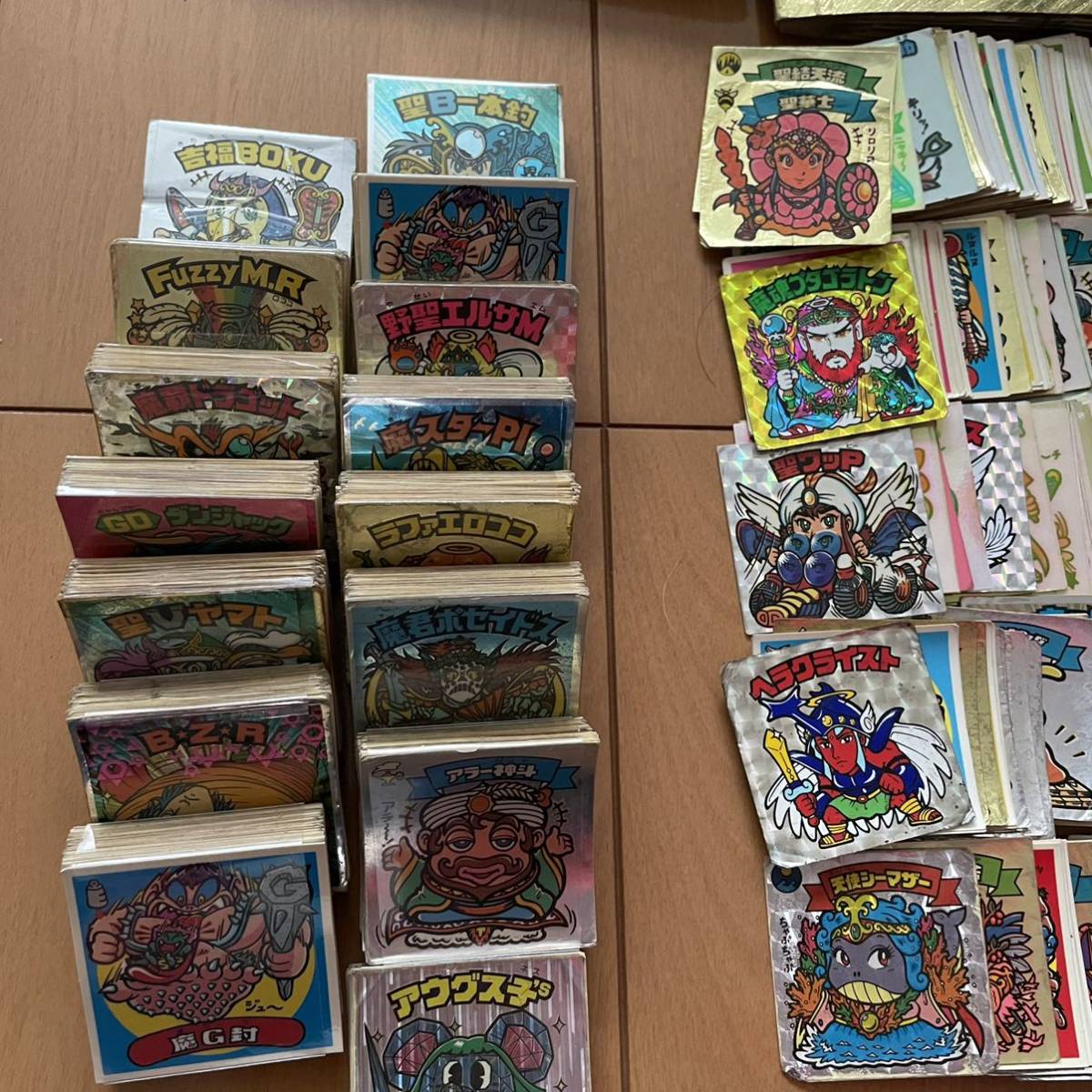 りいたしま ビックリマン 大量! スーパーゼウス シャーマンカーン