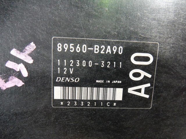 【検査済】 H19年 タント ABA-L350S エンジンコンピューター EFDET 89560-B2A90 [ZNo:04002650] 9349_画像3