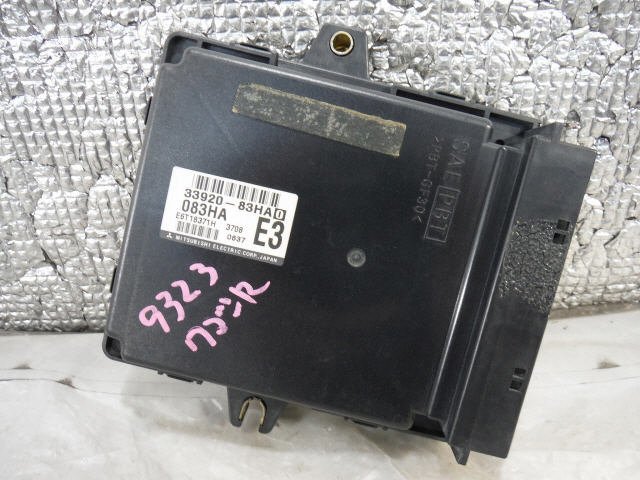 【検査済】 H15年 ワゴンR UA-MC22S 後期 エンジンコンピューター K6A(VVT) 33920-83HA0 [ZNo:04001438] 9323_画像1