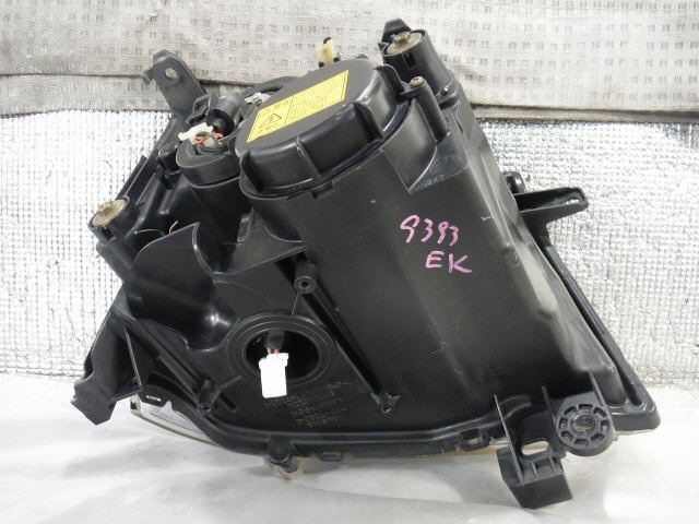 【検査済】 H14年 EKスポーツ LA-H81W 左ヘッドランプ 8301A615 ＨＩＤ STANLEY P3247 [ZNo:04004422] 9393_画像4