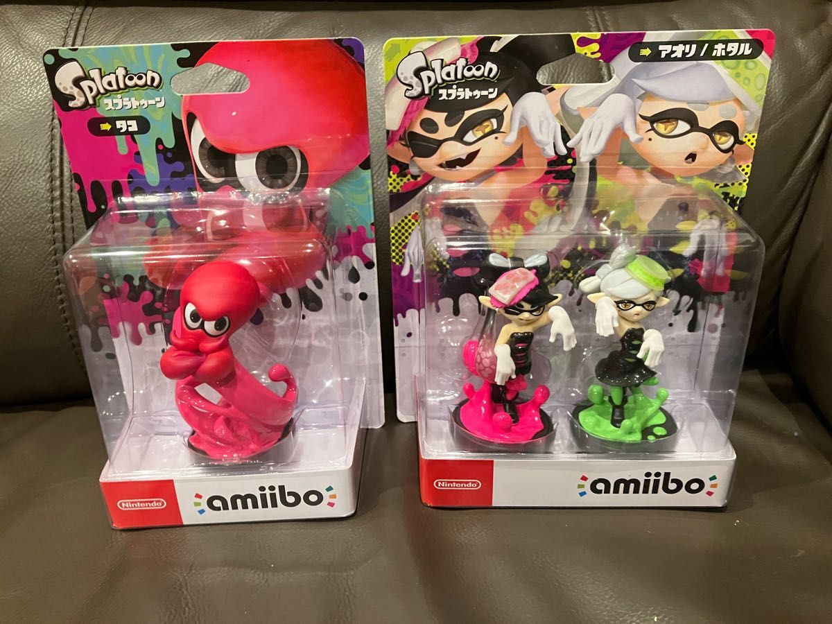 スプラトゥーン amiibo タコ アオリ ホタル シオカラーズ テレビゲーム ...