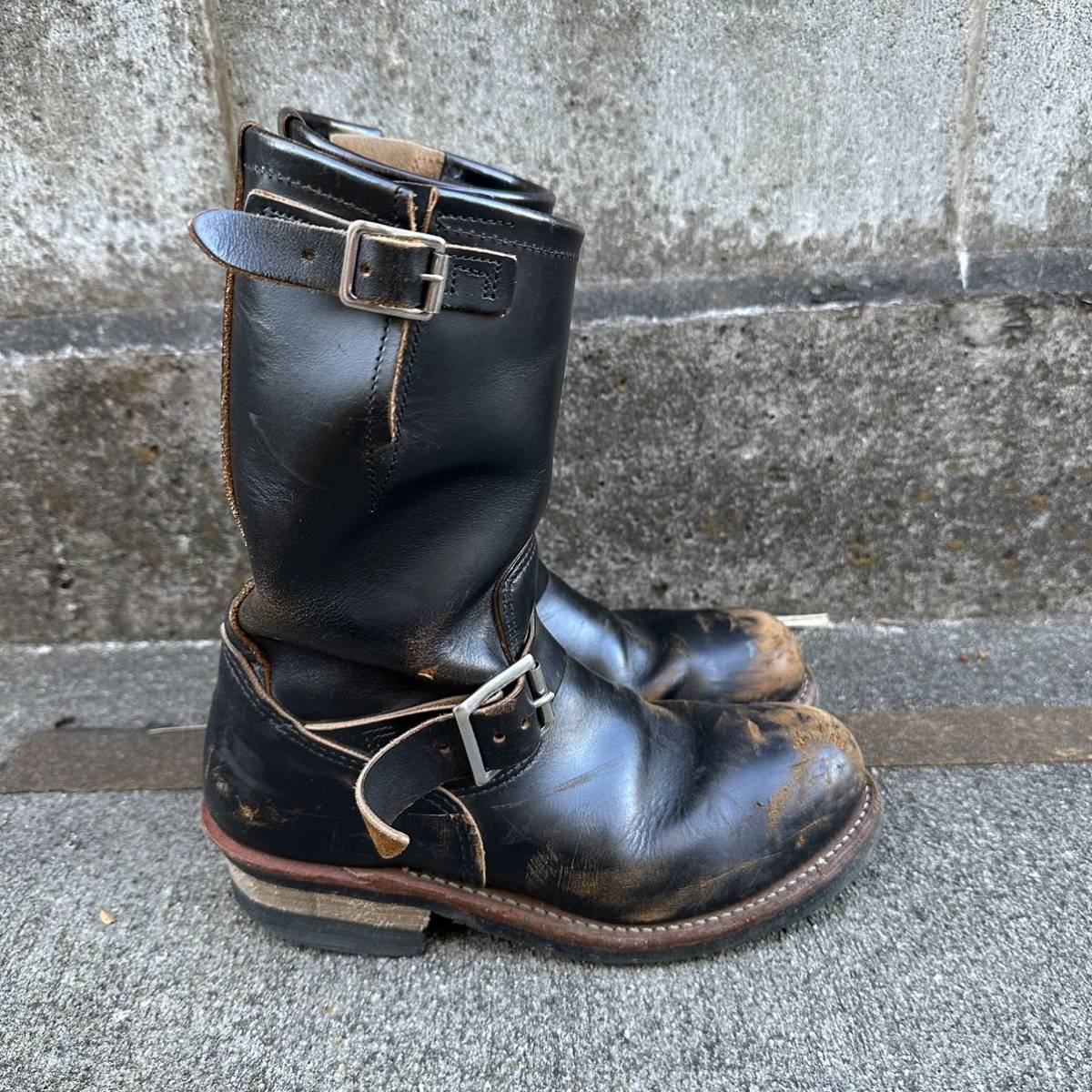 RED WING 9268 茶芯 6.5D クローンダイク エンジニアブーツ レッド