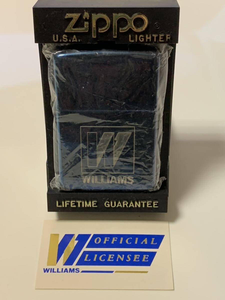 ZIPPO オイルライター ジッポ 97 WILLIAMS F1 WORLD CHAMPIONSHIP 獲得限定品 Formula 1 No.0155 長期保管品_画像6