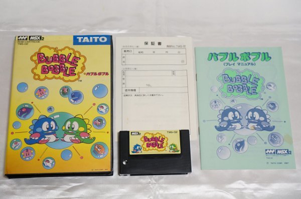 ベストセラー バブルボブル MSX2 BUBBLE TAITO タイトー / BOBBLE MSX