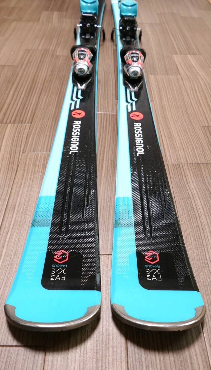 新品に近いコンディション ROSSIGNOL ロシニョール レディース・スキー板＆ビンセット オールラウンド/スキー 156cm 初心者の方～