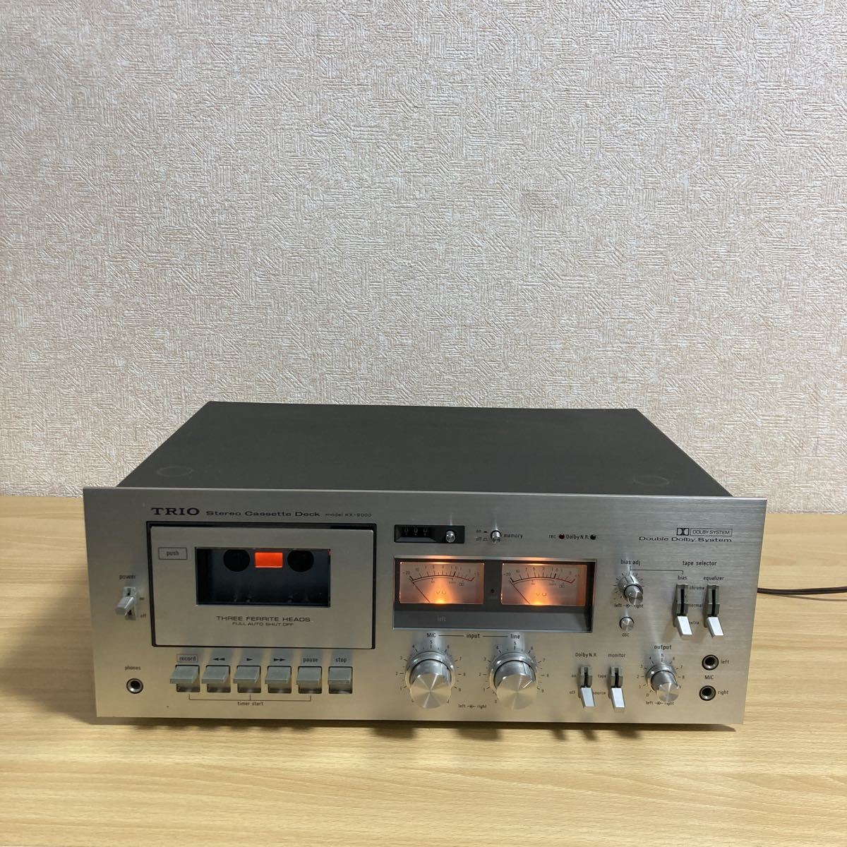 TRIO トリオ KX-9000 Stereo Cassette Deck ステレオカセットデッキ