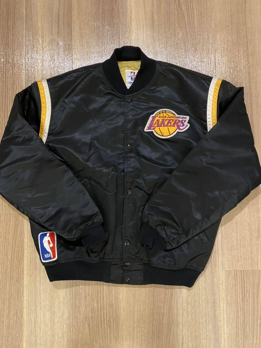 あすつく】 90s STARTER XL ヴィンテージ レイカーズ lakers