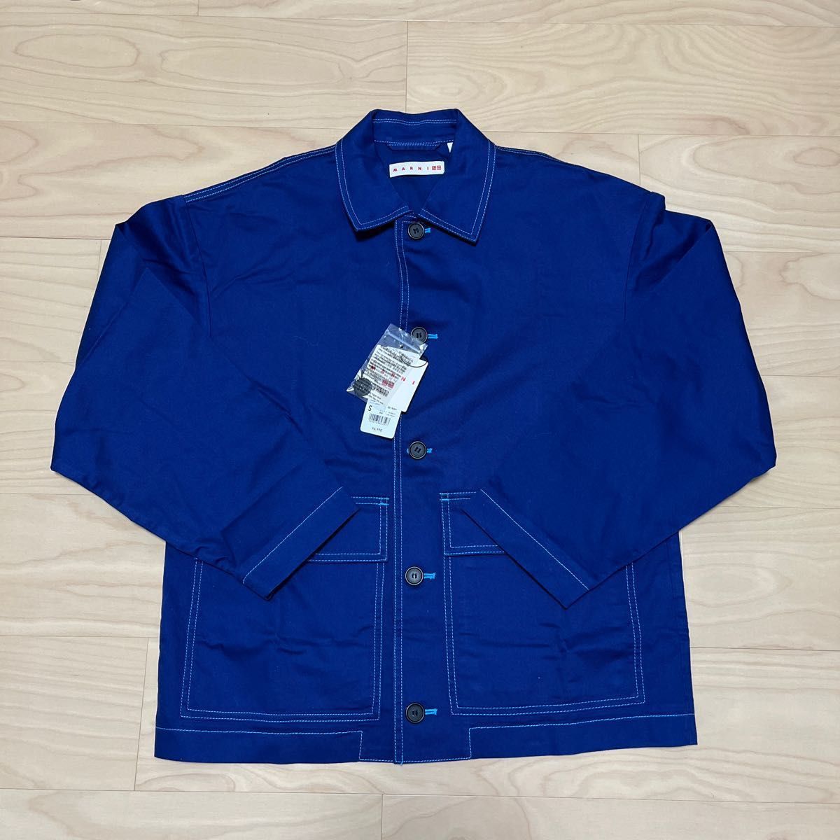 新品】UNIQLO×MARNI オーバーサイズユーティリティ ジャケット 新品】UNIQLO×MARNI オーバーサイズユーティリティ ジャケット