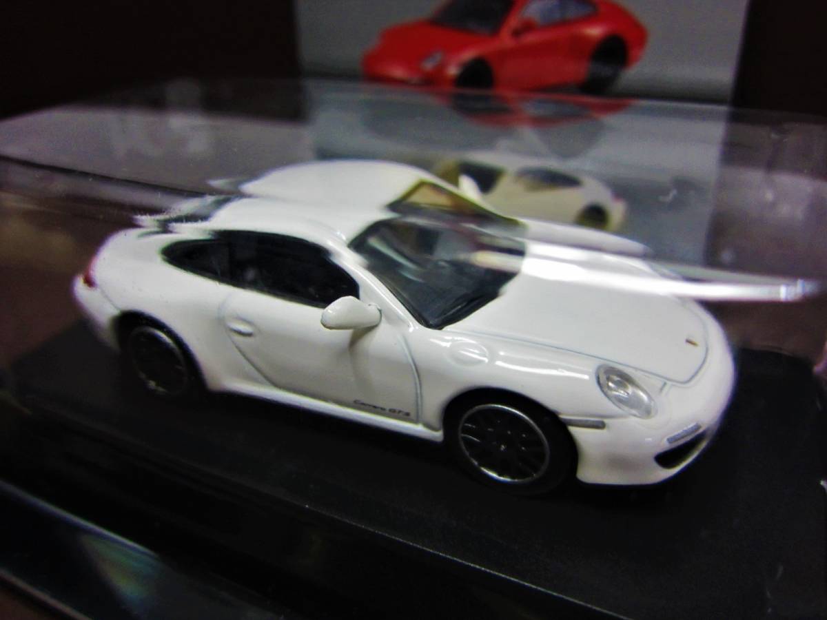 京商1/64★ポルシェ ミニカーコレクション５★PORSCHE 911 Carrera GTS ホワイト★KYOSHO2013の画像7