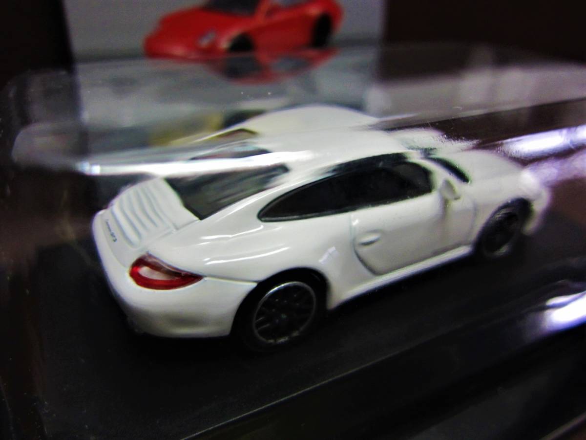京商1/64★ポルシェ ミニカーコレクション５★PORSCHE 911 Carrera GTS ホワイト★KYOSHO2013の画像8