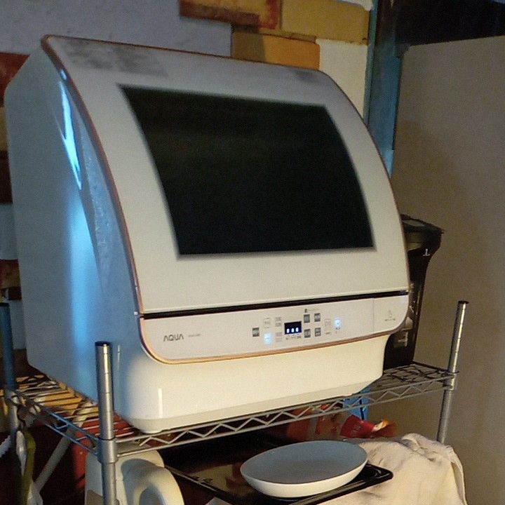 AQUA 食器洗い乾燥機 水漏れジャンク品ADW-GM2 2020年製 キッチン家電 ...