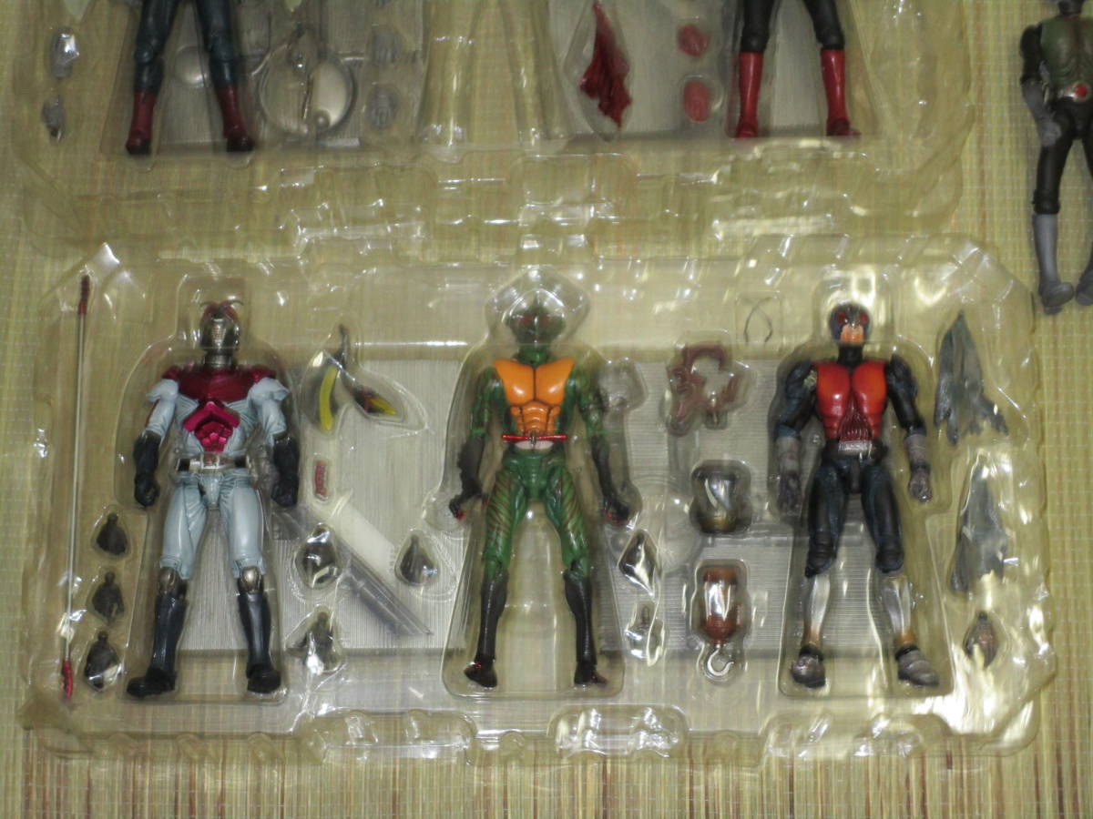 ヤフオク! - S.I.C 仮面ライダー 6人の改造人間 SPECIAL SET ヤフオク! - S.I.C 仮面ライダー 6人の改造人間 SPECIAL SET